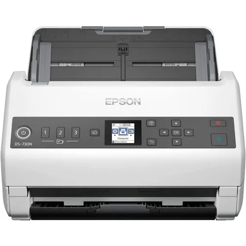 Сканер Epson WorkForce DS-730N белый [b11b259401/b11b259502]