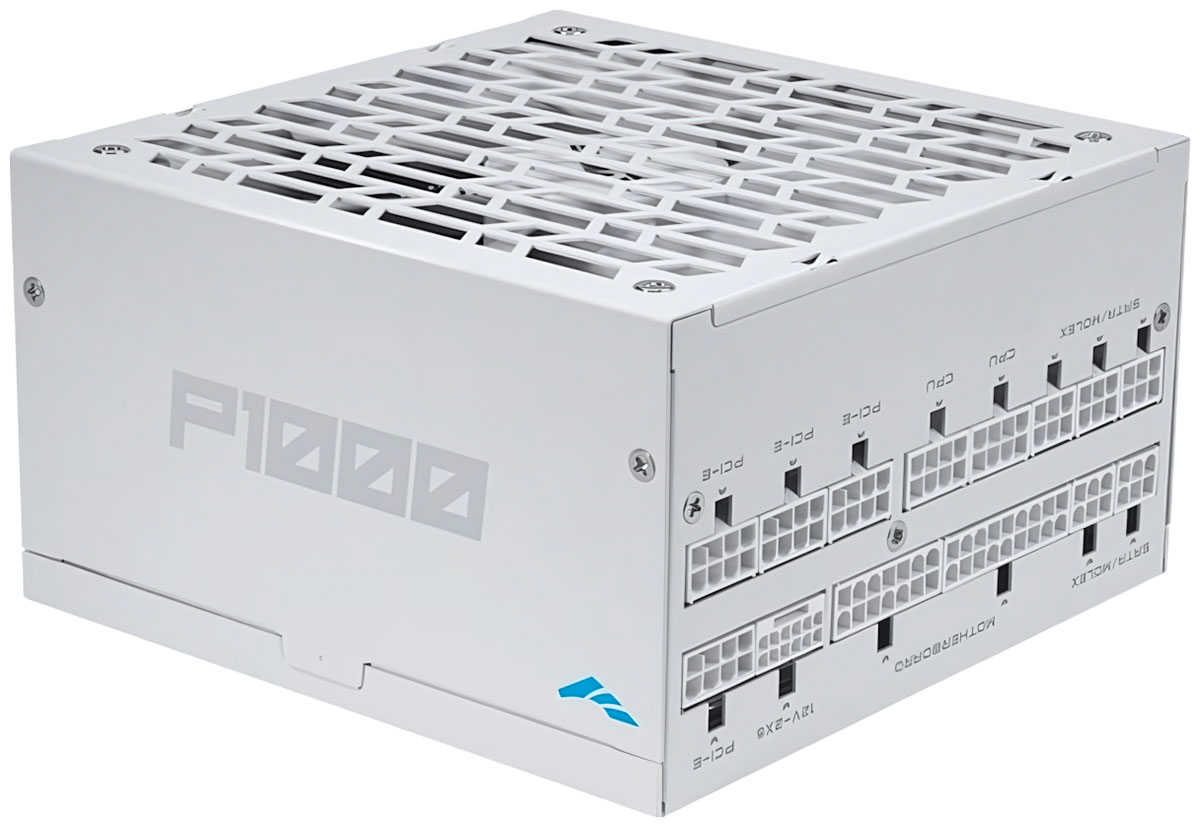 Блок питания Sama P1000 White (XPH1000-AP), 1000W, Platinum (P1000-WHPFF001-EU)