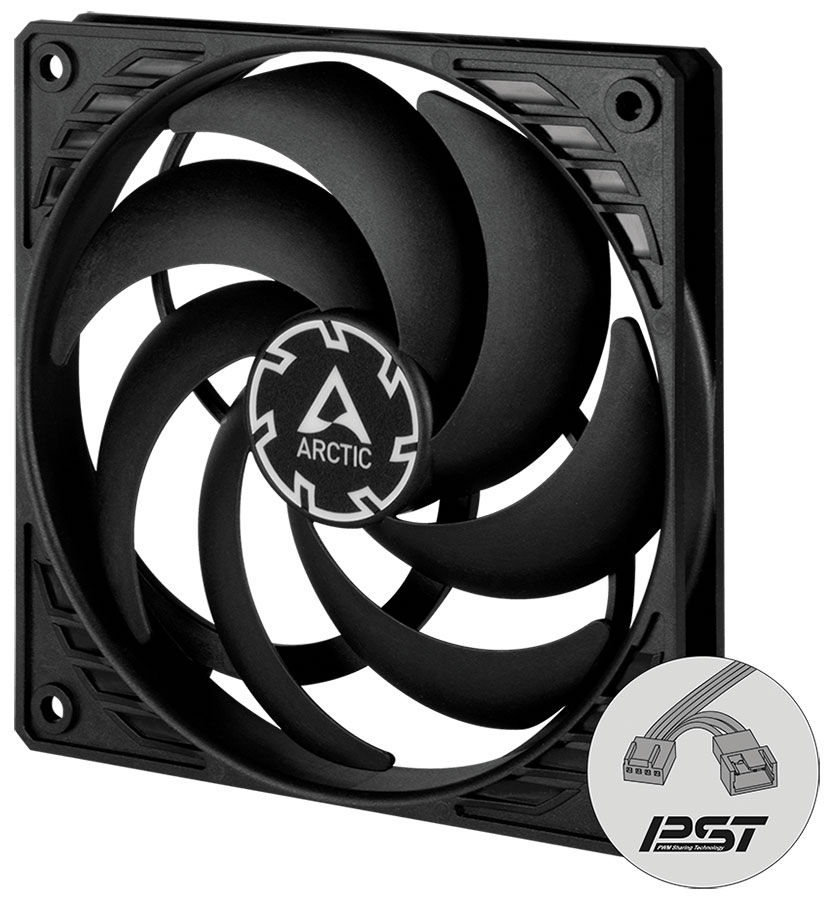 Вентилятор для корпуса Arctic P12 SLIM PWM PST (ACFAN00187A)