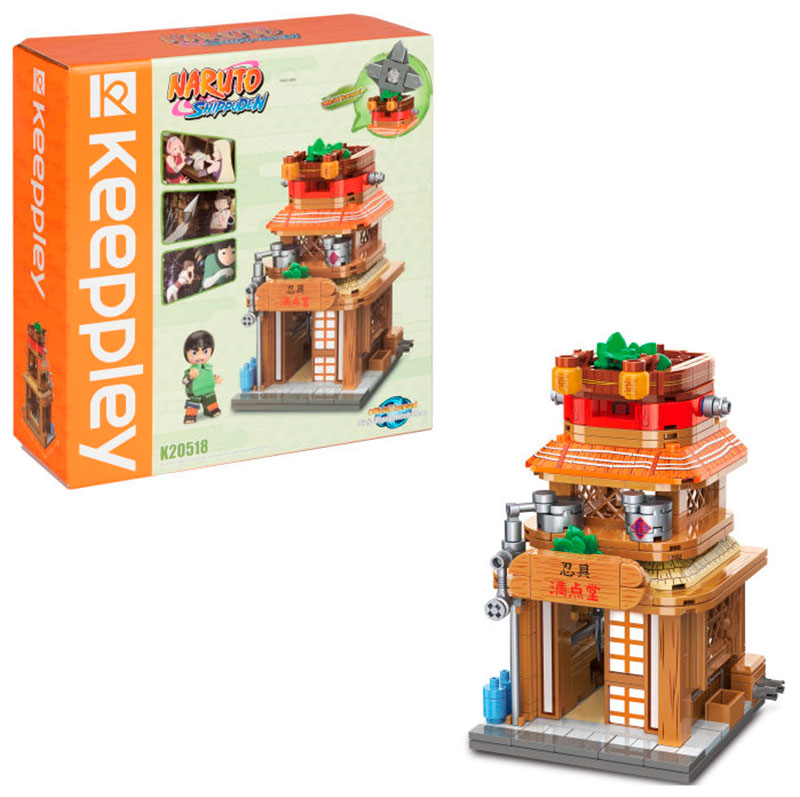 Блочный конструктор 1 Toy Naruto Оружейный магазин Ниндзя, 325 деталей (К20518)