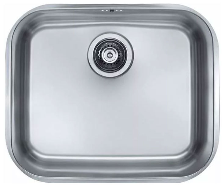 Кухонная мойка Alveus VARIANT 10 SAT 90 480X400X250 слив вдоль длинной стороны с сифоном 1102384 (1009252)
