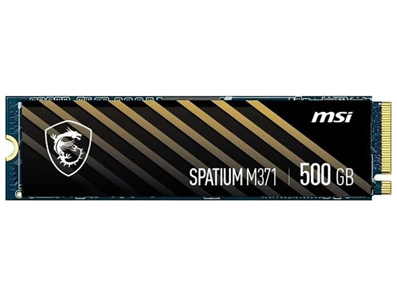 SSD накопитель MSI M.2 SPATIUM M371 500 Гб PCIe 3D NAND (S78-440K160-P83)