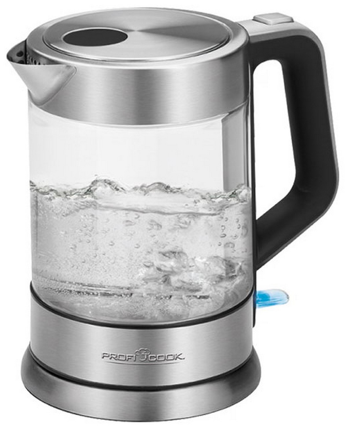 Чайник электрический Profi Cook PC-WKS 1107 G, 1850-2200 Вт, объем 1,5 л