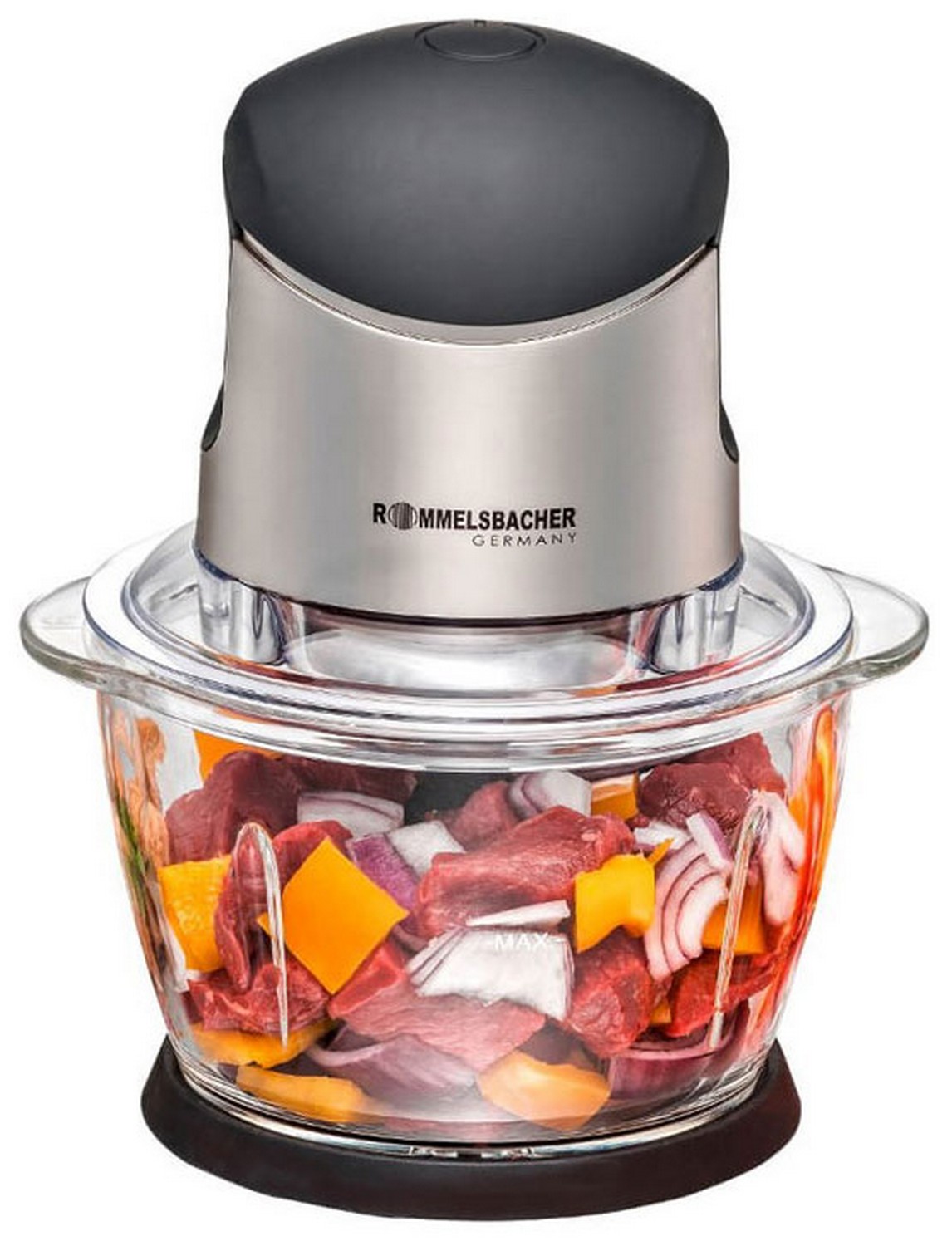 Измельчитель Rommelsbacher MZ 400, мощность 400 Вт, объем 1 л