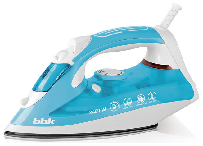 Утюг BBK ISE-2400 бирюзовый