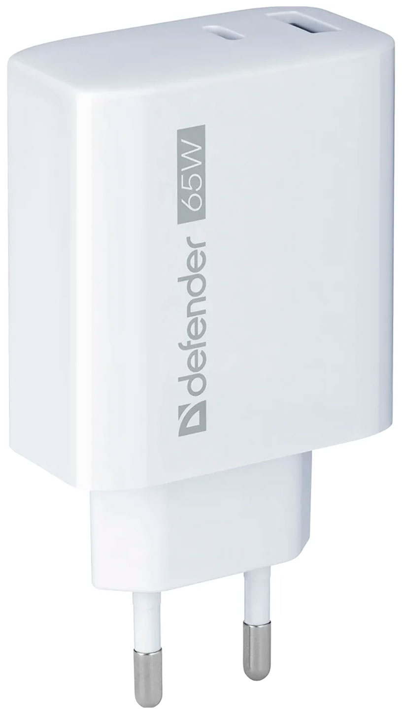Сетевое ЗУ Defender UPA-165, USB A+C, 65W