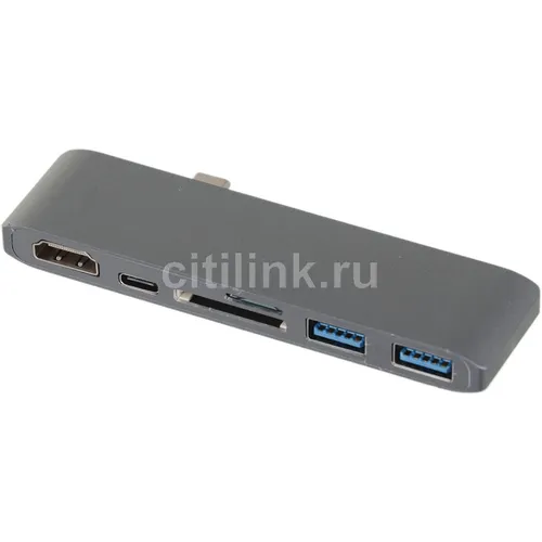 Хаб (разветвитель) PALMEXX серый [px/hub-029]