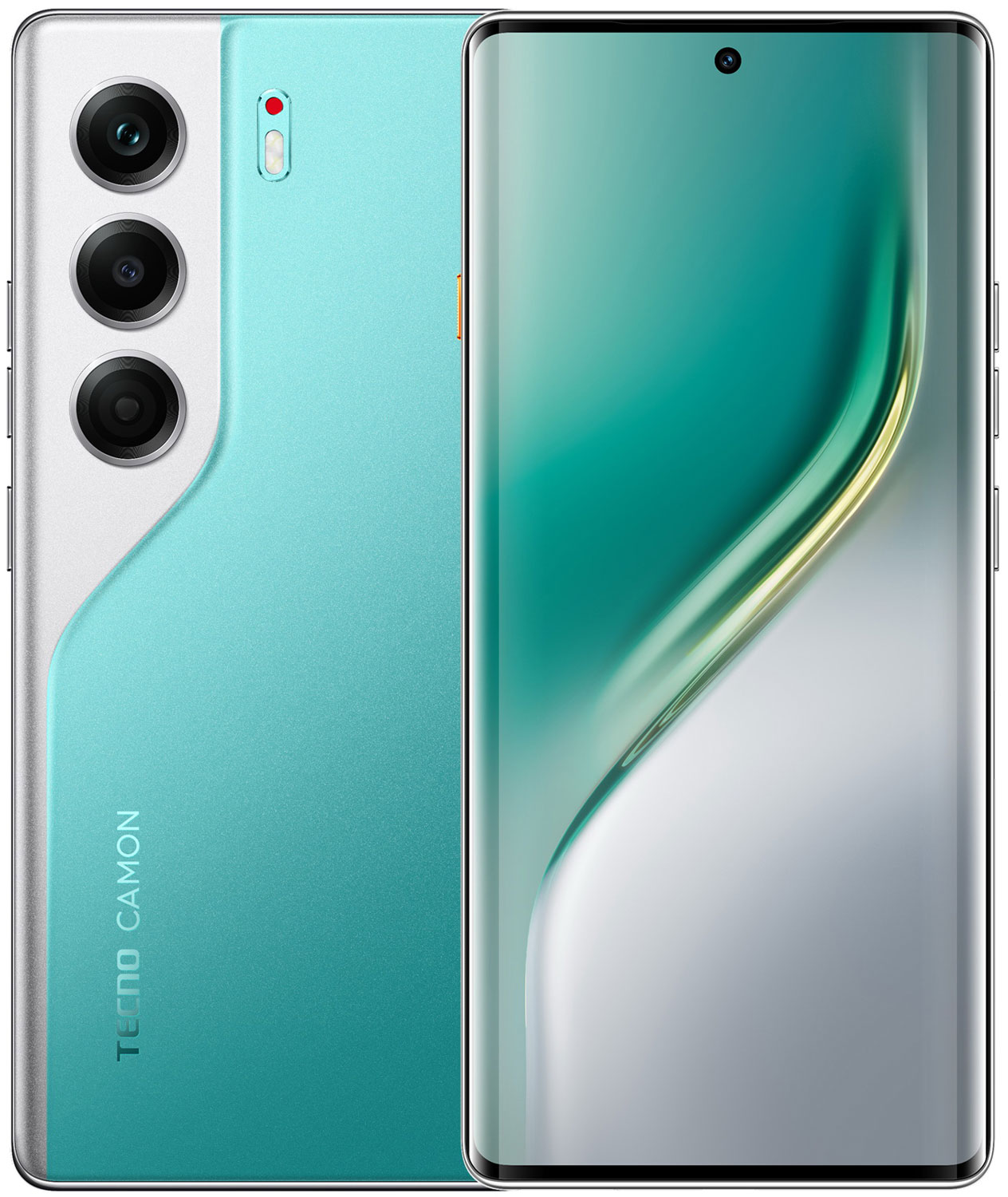 Смартфон Tecno CAMON 40 Pro 256Гб 8Гб зеленый
