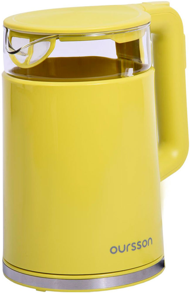 Чайник электрический Oursson EK1733WD/GA (Зеленое яблоко)