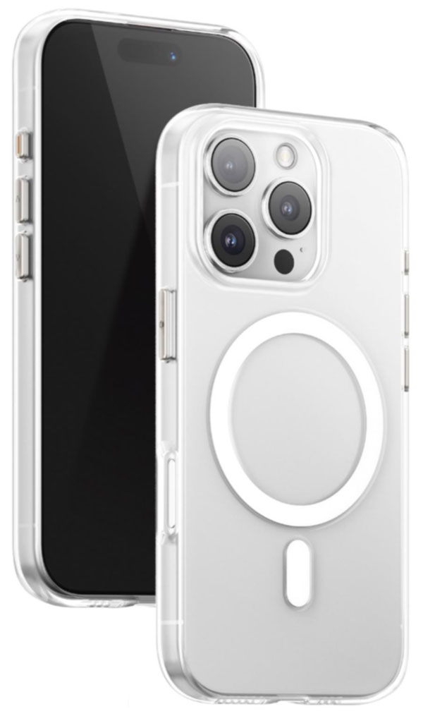 Чехол с магнитным покрытием  Type Gorilla Crystal Drop iPhone 16 pro, Clear (BL-T37-iP16P-CD-Clear)