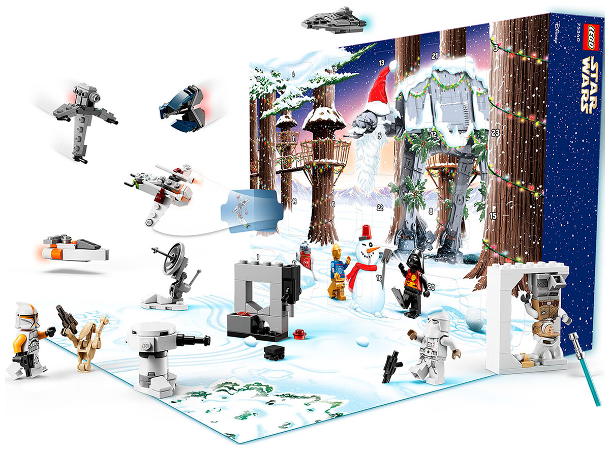Конструктор Lego Star Wars, Адвент календарь (75340)