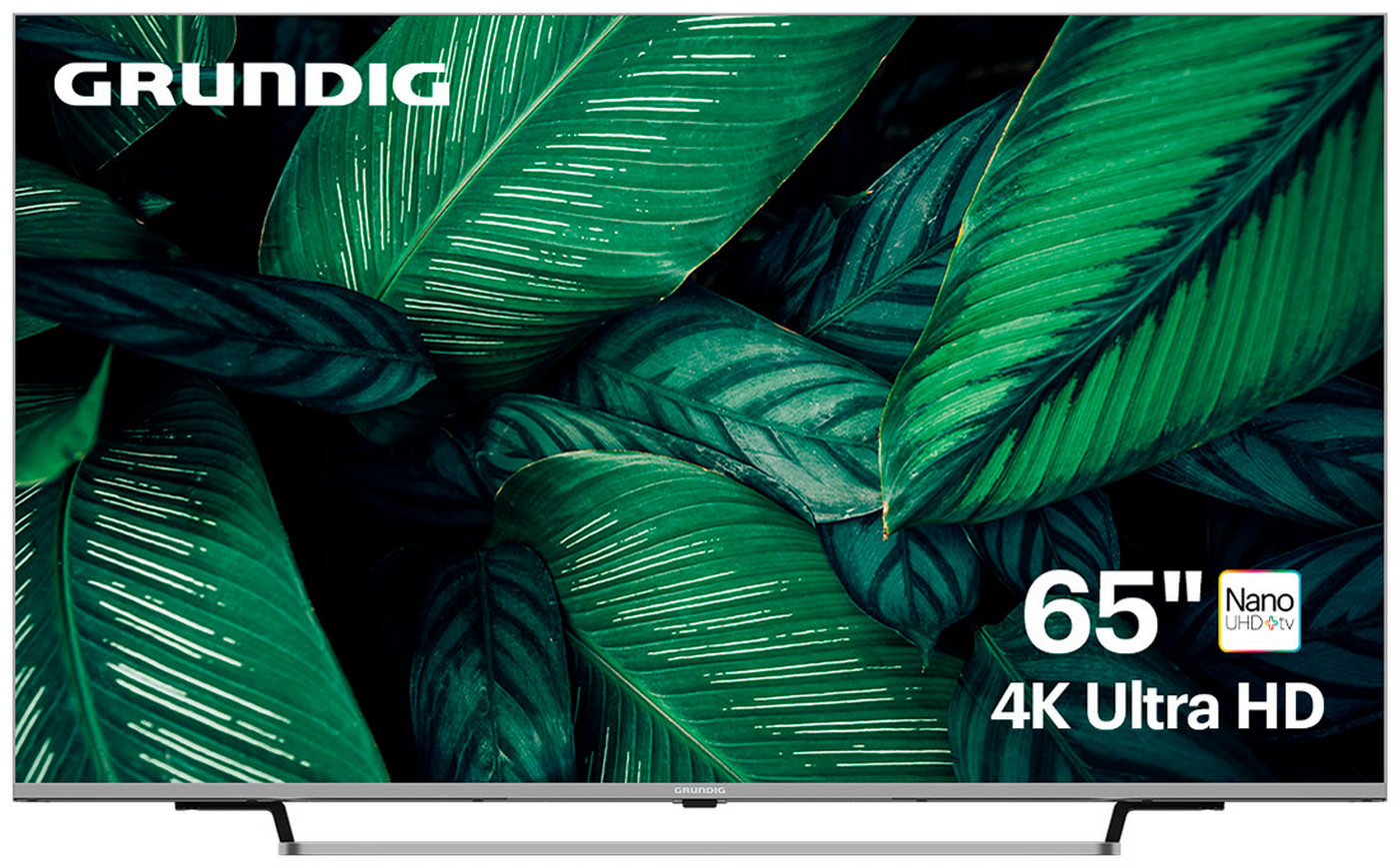 Телевизор Grundig 65 NANO GH 8100, Google TV, Google Assistant, HDR