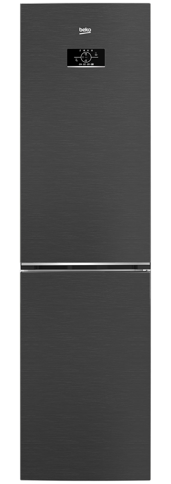 Двухкамерный холодильник Beko B3R0CNK332HXBR, система No Frost, стальной антрацит