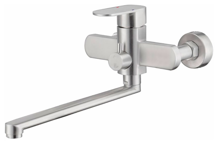 Смеситель для ванны Haiba HB806/сталь (HB22806)