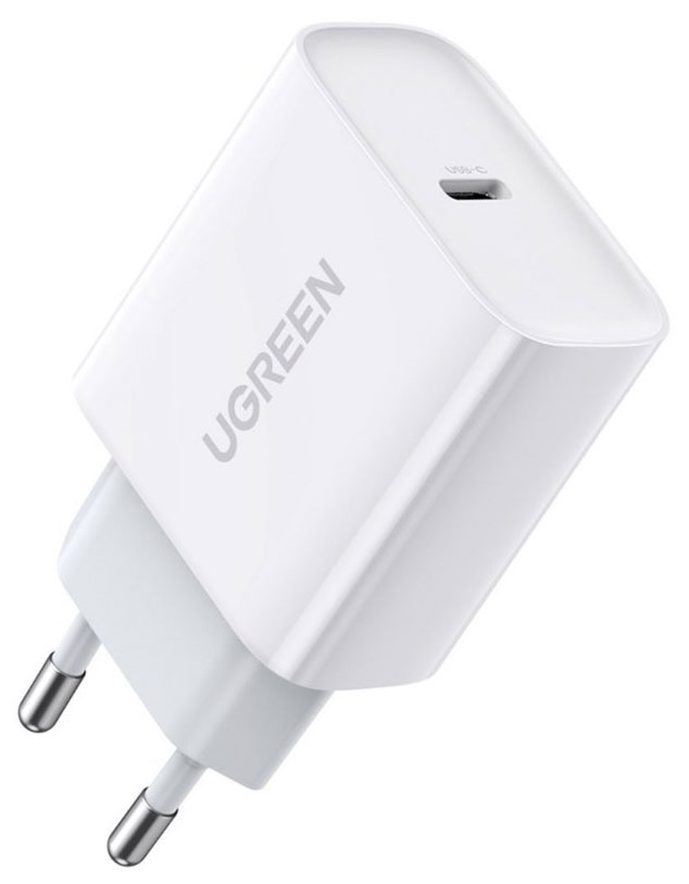 Сетевое з/у Ugreen USB C 20W PD (60450) белый