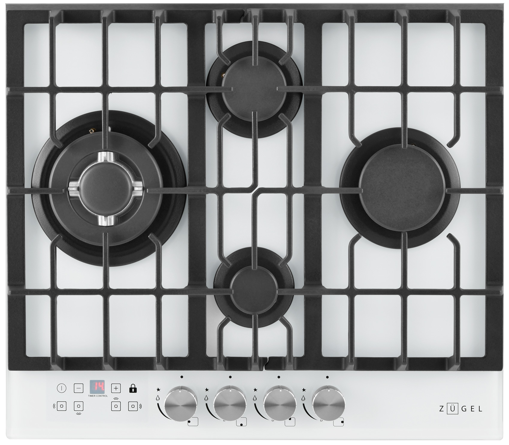 Газовая варочная панель Zugel ZGH600W