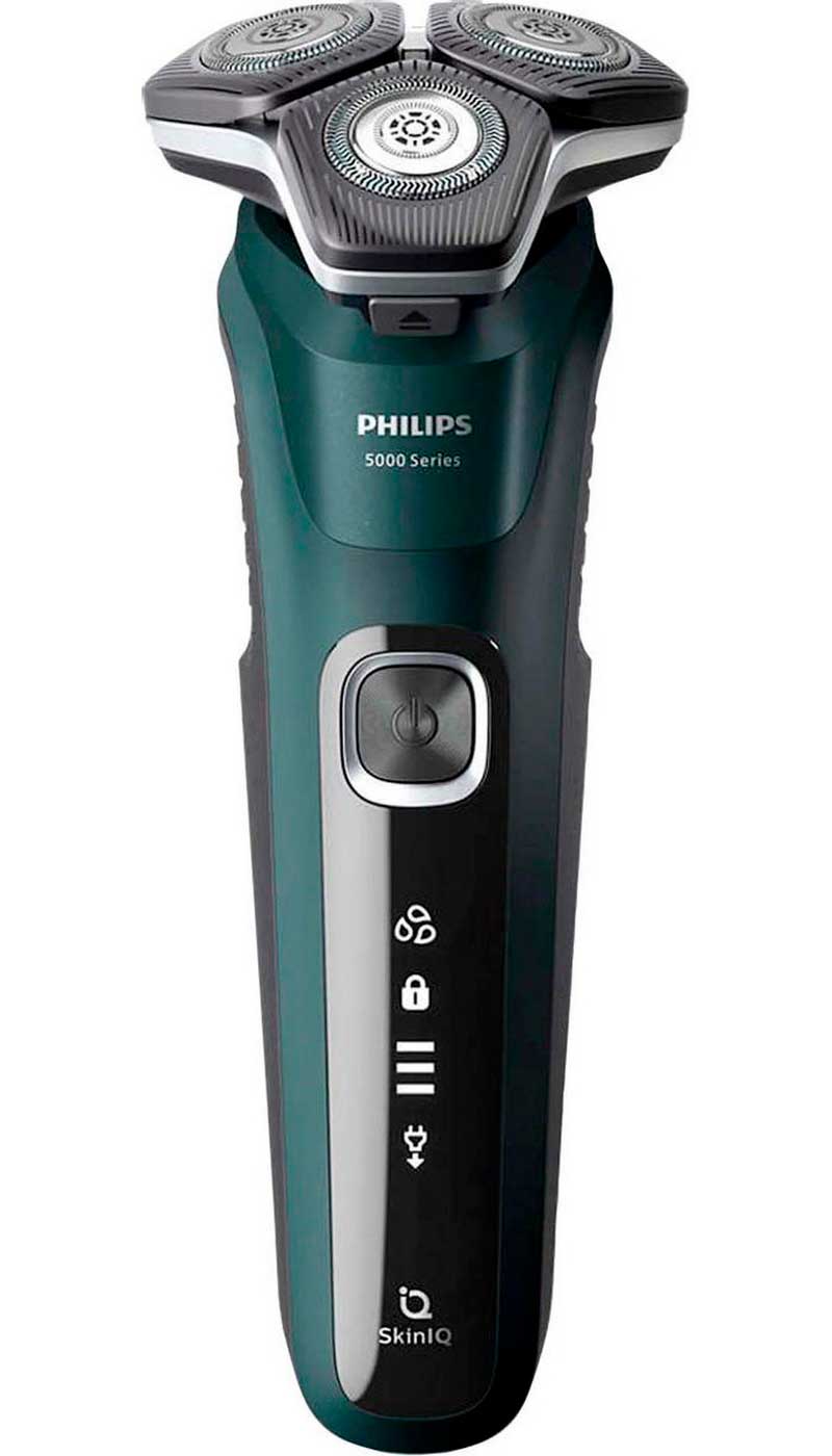 Электробритва Philips S5884/50, плавающая головка, роторная, сухое и влажное бритье
