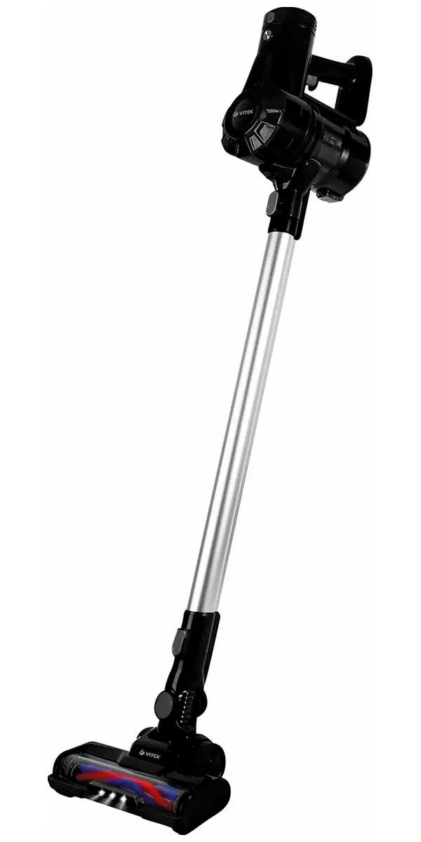 Пылесос Vitek Starlight VT-8143, черный/серебристый