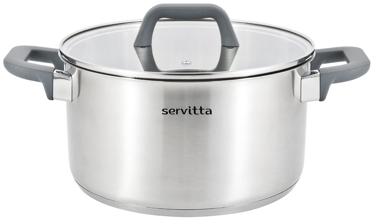 Кастрюля с крышкой Servitta Porto, 3.5 л (Sr0308)