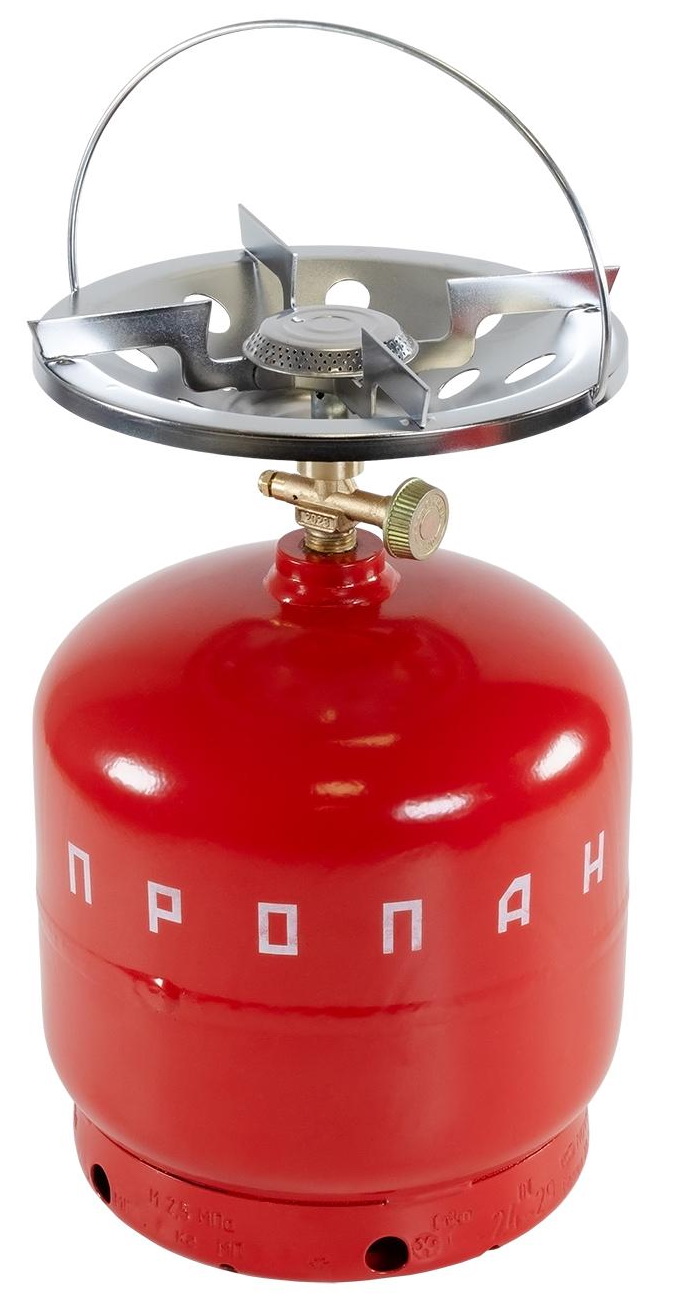 Портативная плита Profire с баллоном 7.2 л, CAMPER (CS-007)