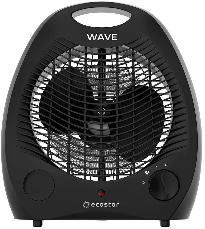 Тепловентилятор Ecostar WAVE EFH-W2000DS-BL