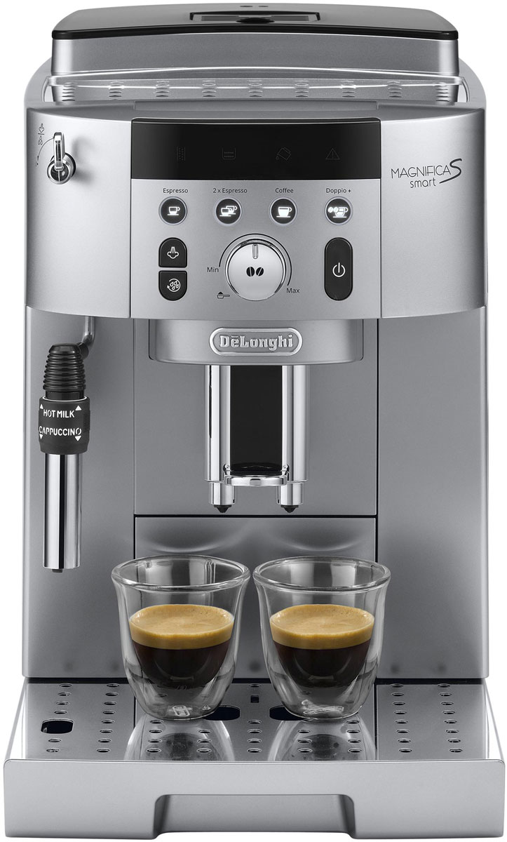 Кофемашина автоматическая De’Longhi ECAM250.31.SB, 1450 Вт, подогрев чашек