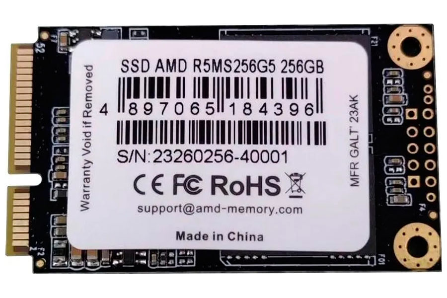 SSD накопитель AMD Radeon mSATA 256GB (R5MS256G5)