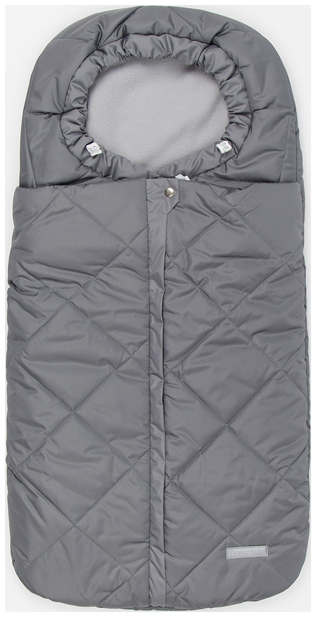 Конверт стеганый детский зимний Amarobaby HEAT, серый, размер 85 (AB-OD24-6102H-SE-85)