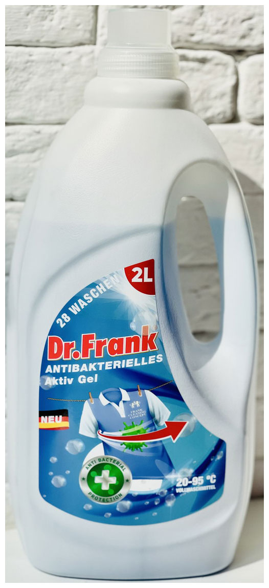Гель-концентрат для стирки универсальный Dr.Frank Aktiv Gel 2 л. DRB005
