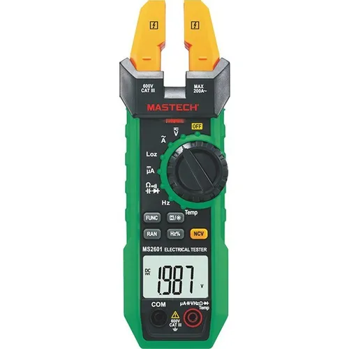 Клещи токоизмерительные MASTECH MS2601, измер.ток: переменный/постоянный [13-1315]