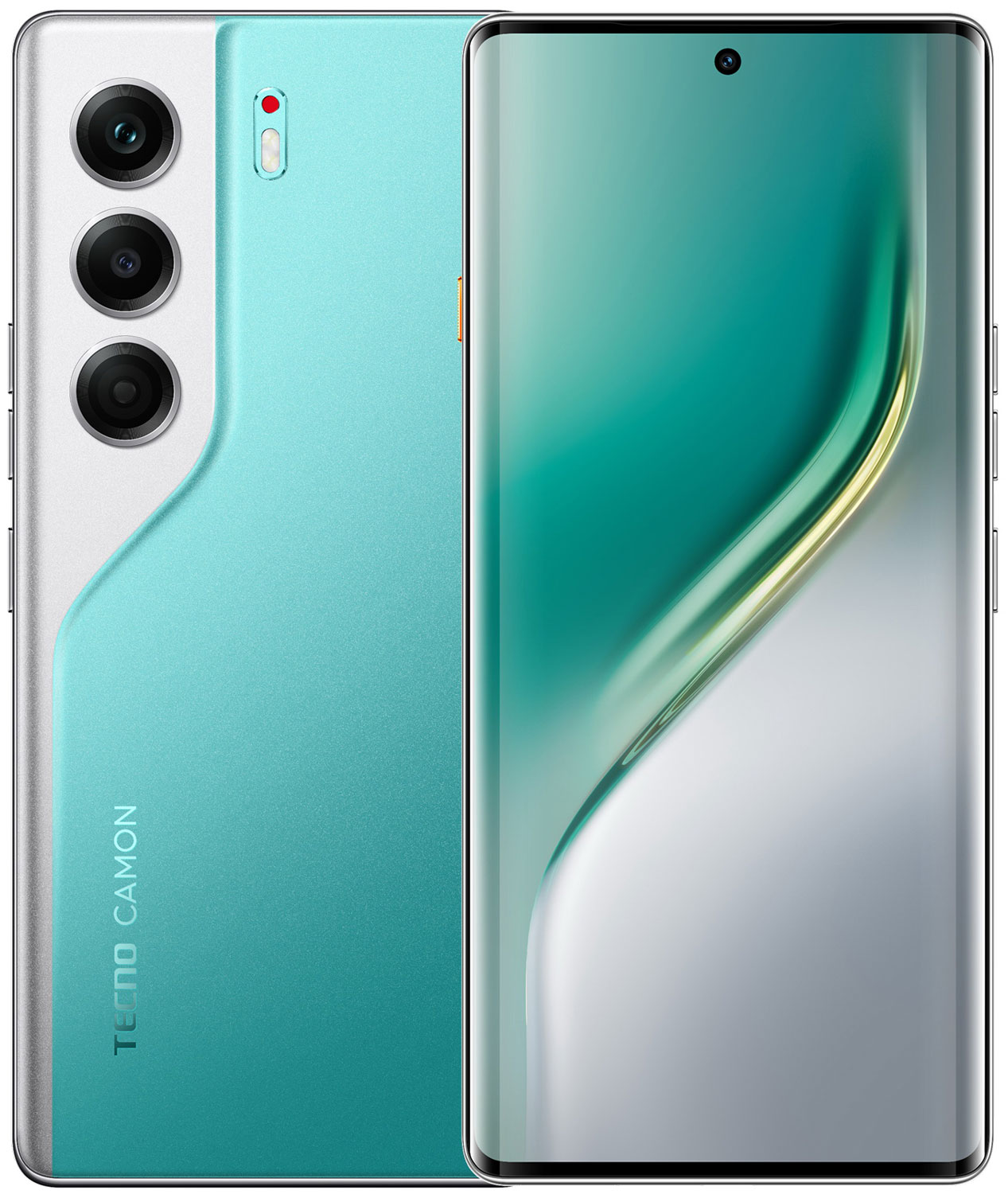 Смартфон Tecno CAMON 40 Pro 5G 256Гб 12Гб зеленый