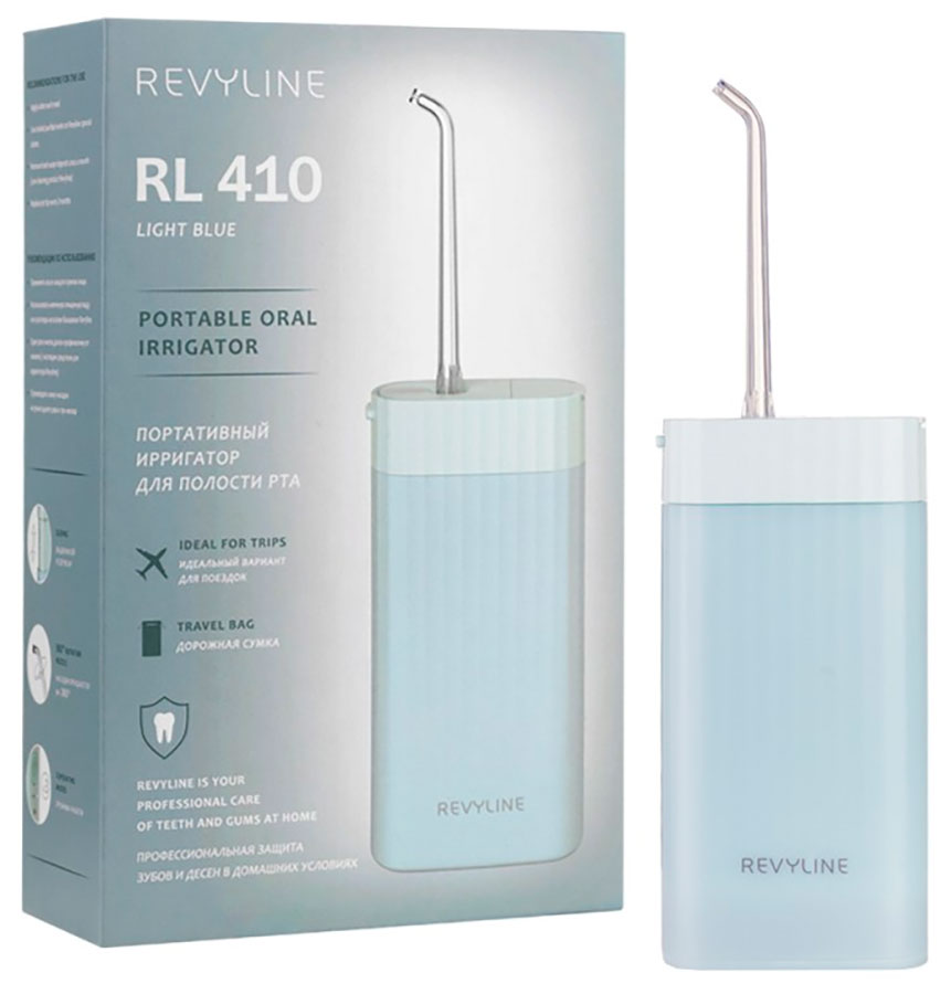 Портативный ирригатор Revyline RL 410, голубой