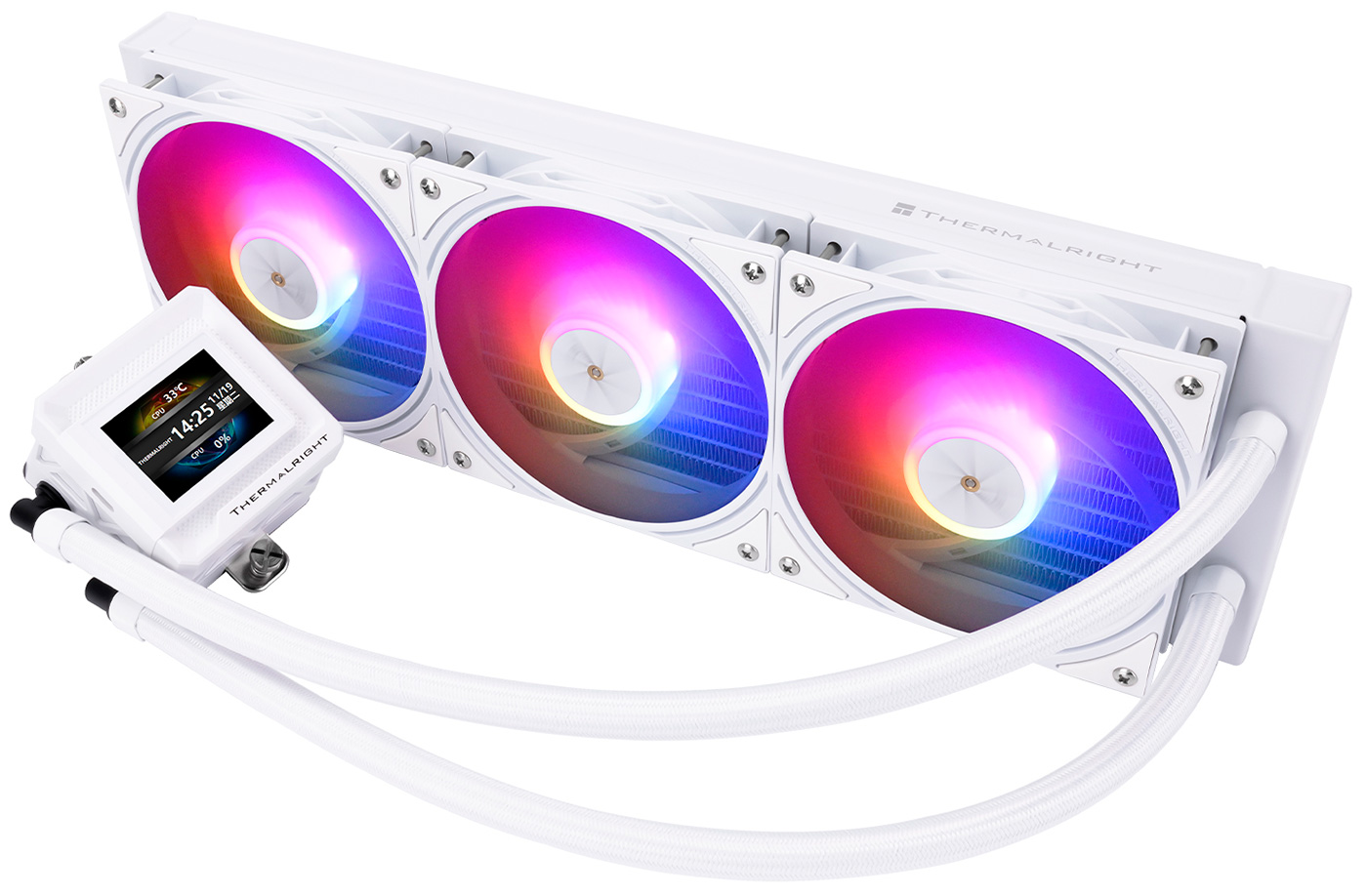 СЖО для процессоров Thermalright Frozen Warframe SE 360 ARGB White (F-WFRAME-SE-360-ARGB-WH)