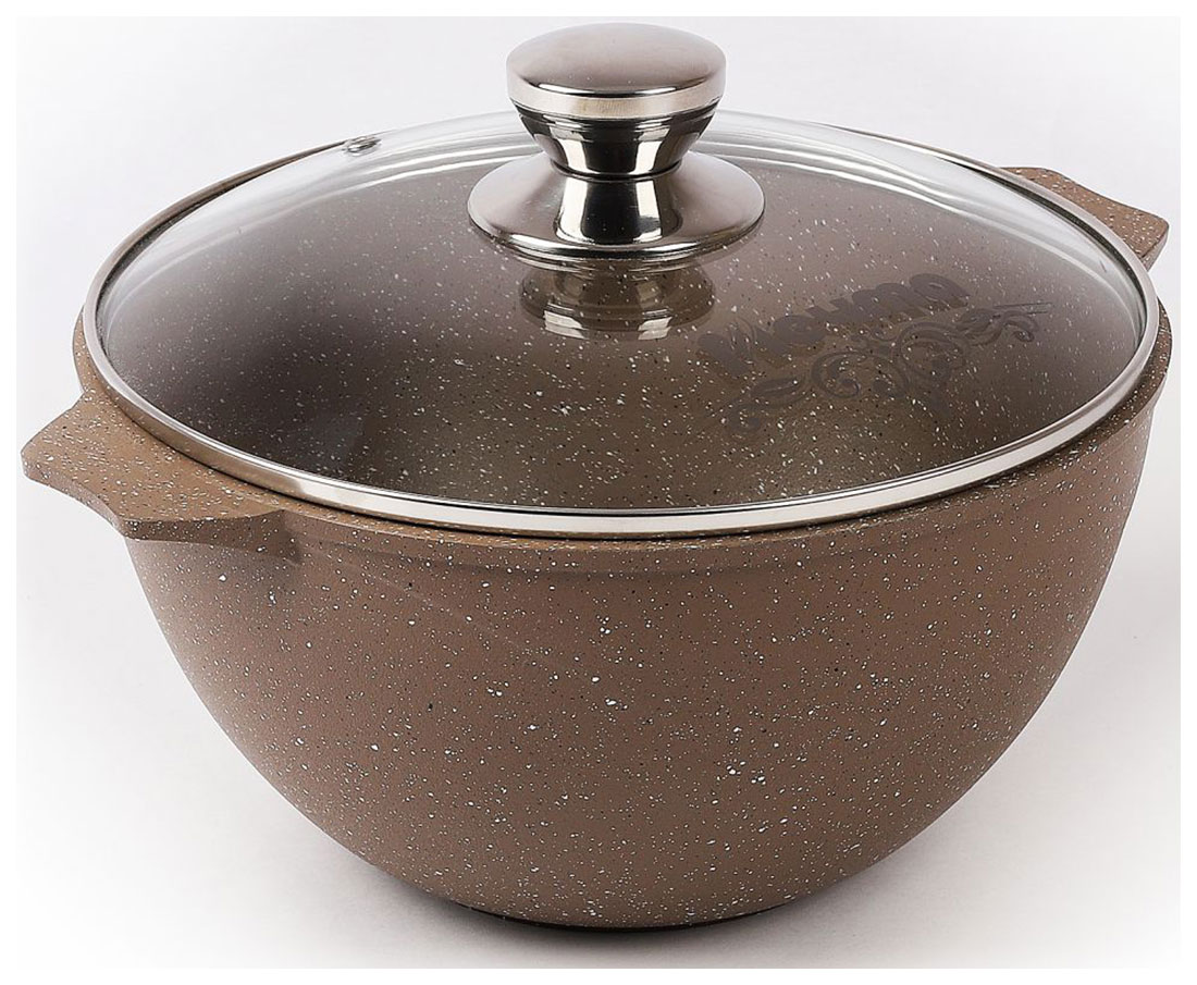 Казан для плова Мечта Гранит Brown, 4 л (54806)