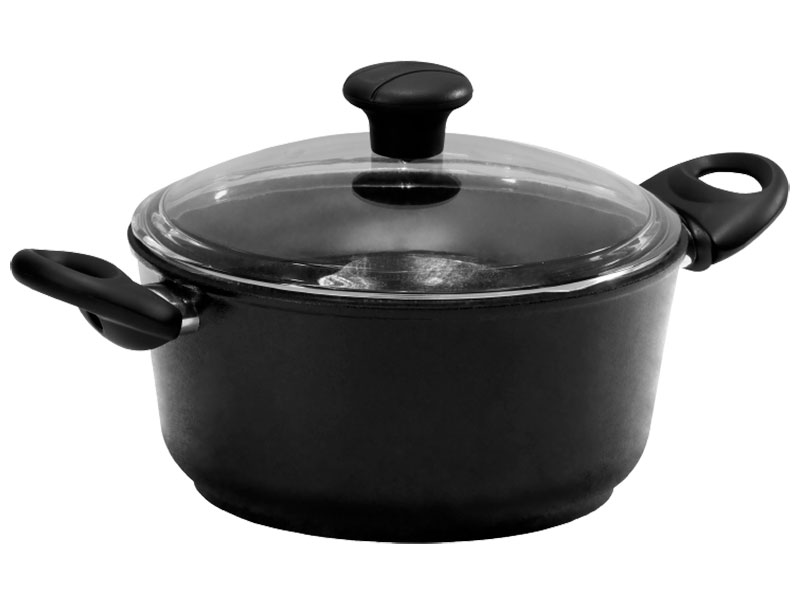 Кастрюля с крышкой Hausmann Авача 20см 2л с антипригарным покрытием Cookmark HM-CK-02 200/2,0