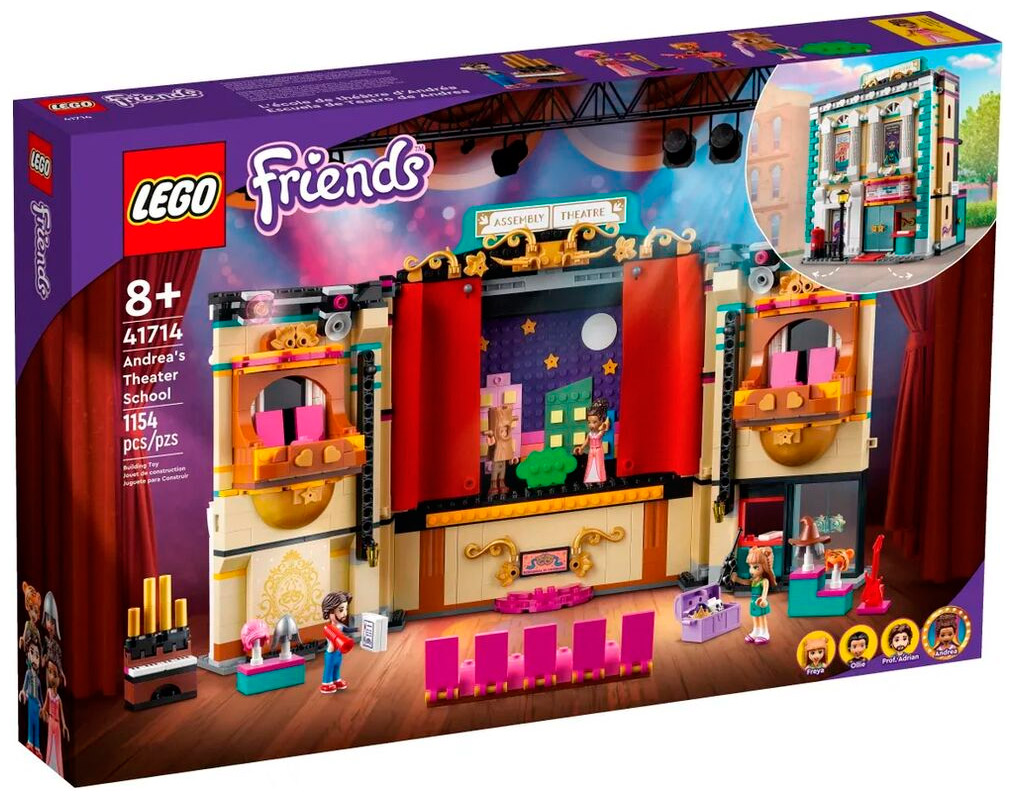 Конструктор Lego Friends Театральная школа Андреа 41714
