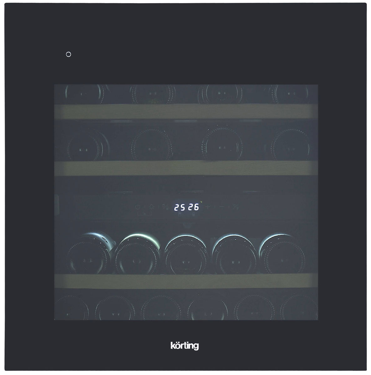Встраиваемый винный шкаф Korting KFW 604 DB GN