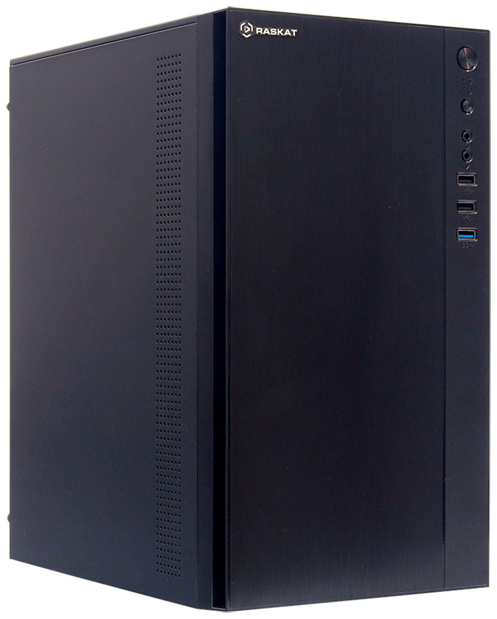 Системный блок  Raskat Standart 300 (Intel Core i3 12100, RAM 8Gb, SSD 240Gb, HDD 1Tb, no OS), 108471