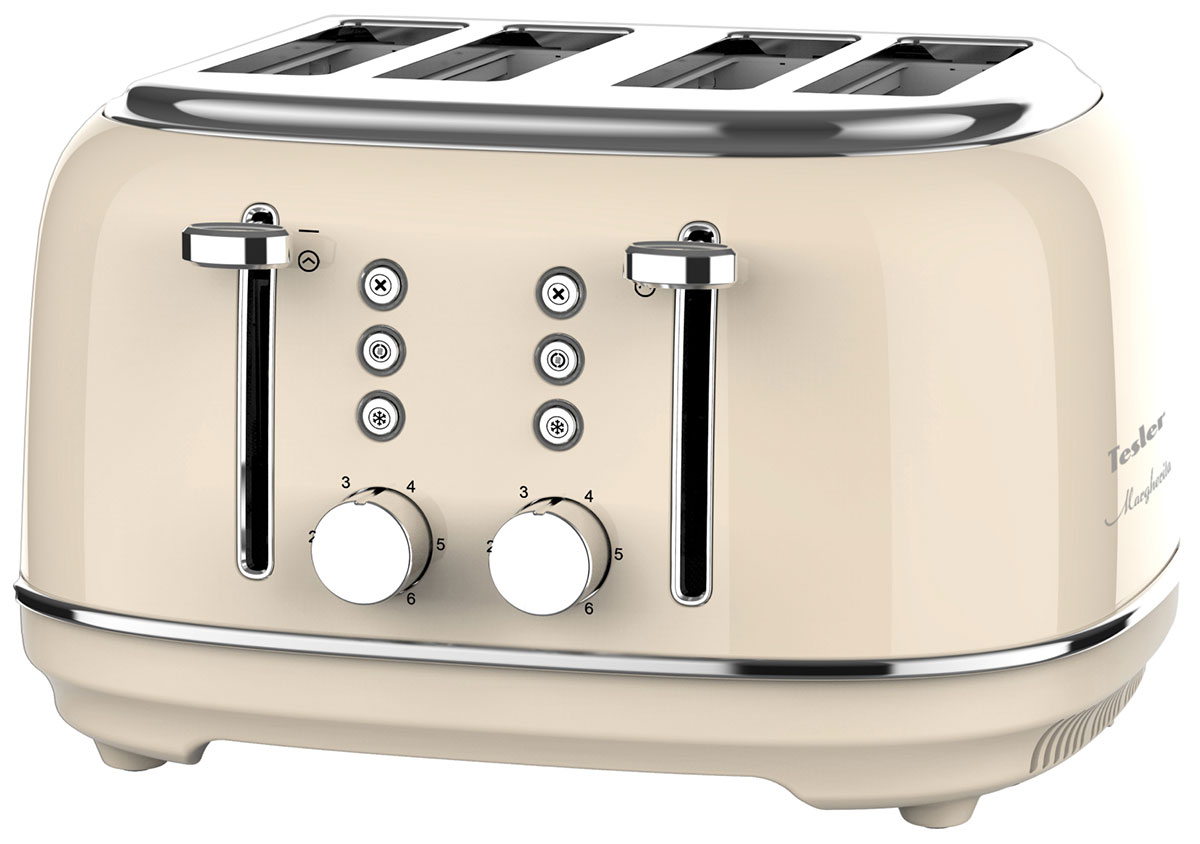 Тостер Tesler TT-455 BEIGE