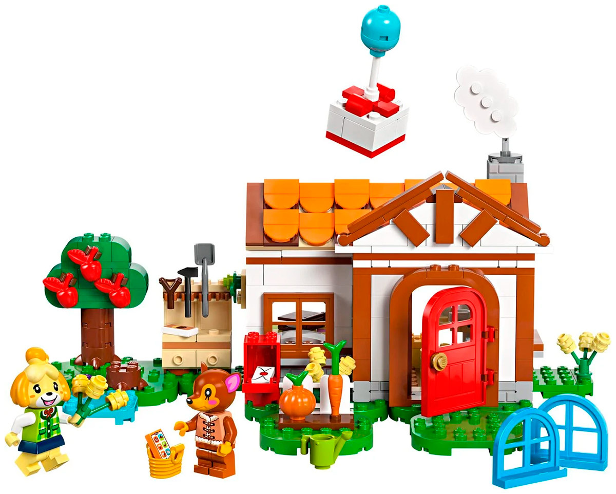 Конструктор Lego Animal Crossing Посещение дома Изабель (77049)
