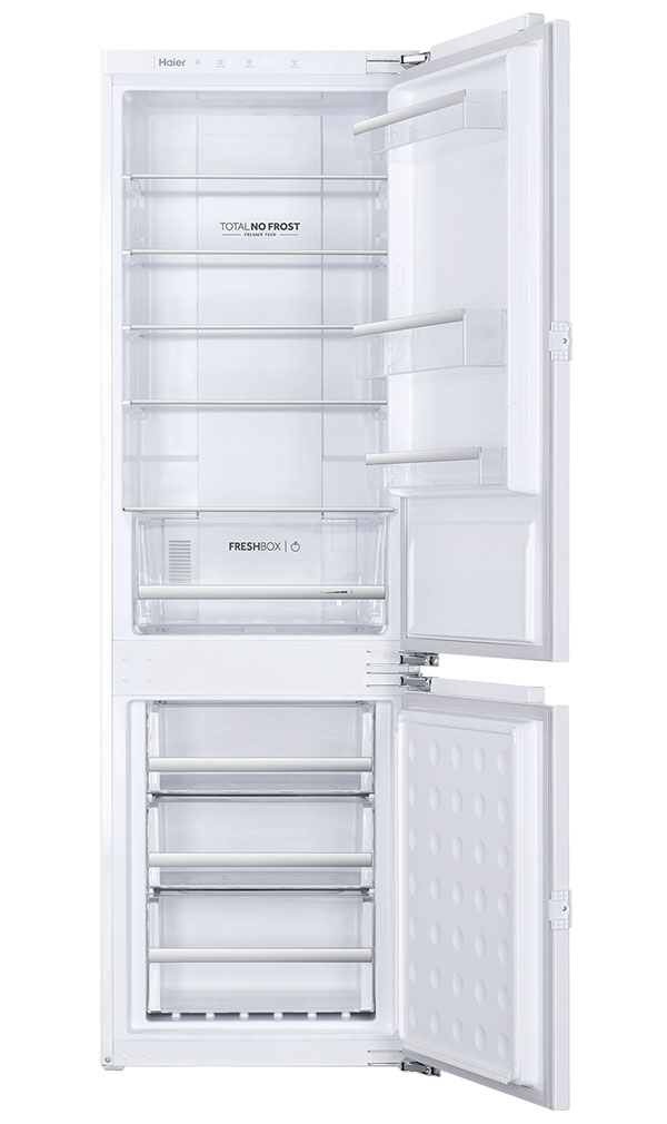 Встраиваемый двухкамерный холодильник Haier BCFT528AWRU