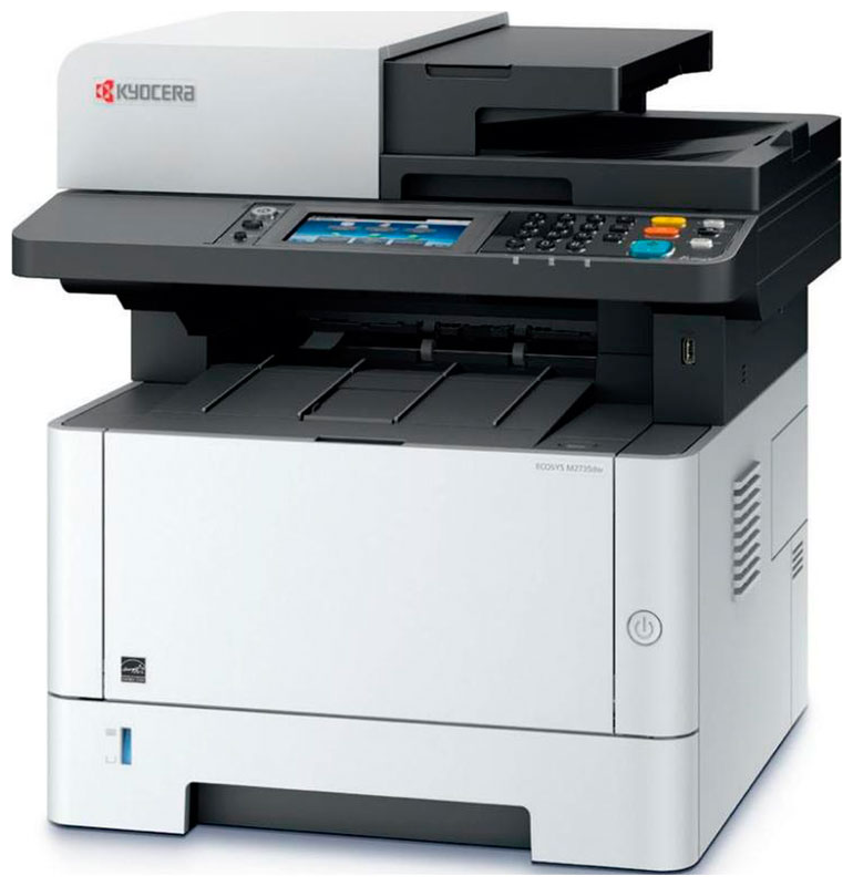 МФУ лазерный Kyocera Ecosys M2735dw, A4, Duplex, WiFi, белый (1102SG3NL0)