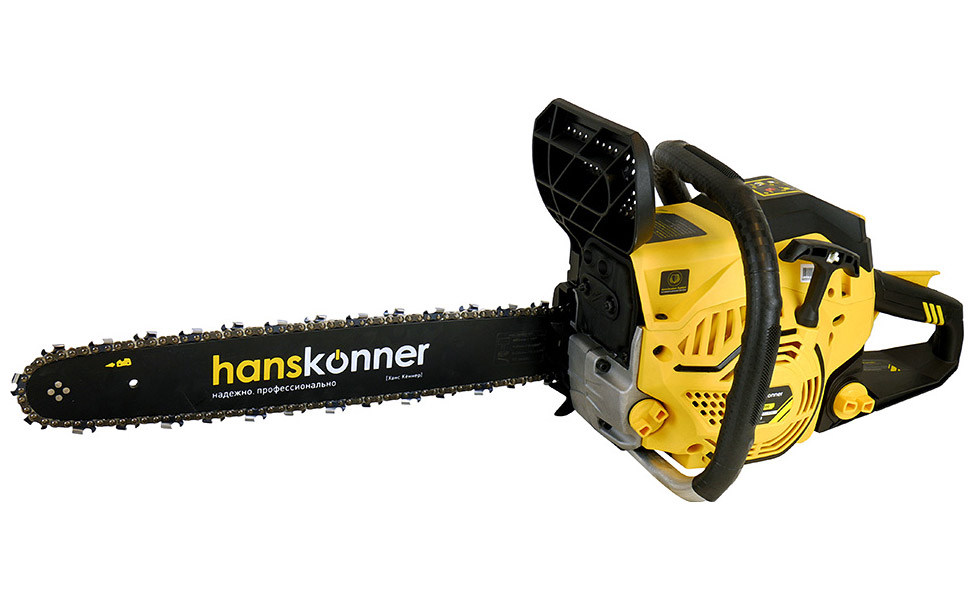 Бензопила Hanskonner HGC2020 2.0 кВт / 2.7 лс 52 см3 шина 18