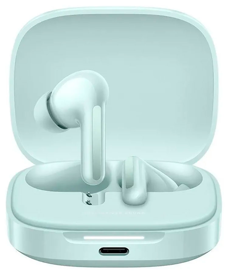 Беспроводные наушники Xiaomi Redmi Buds 6, коралловые зеленые (BHR9245GL)