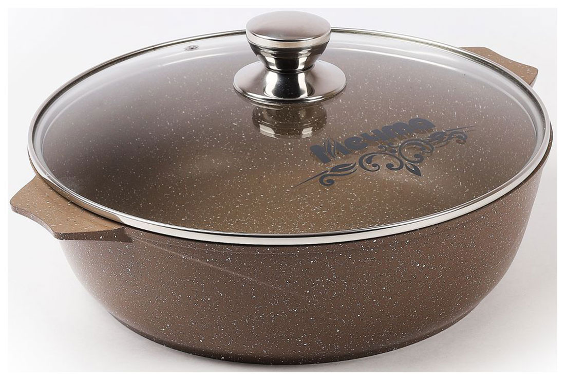 Жаровня Мечта Гранит Brown, 4 л (34806)