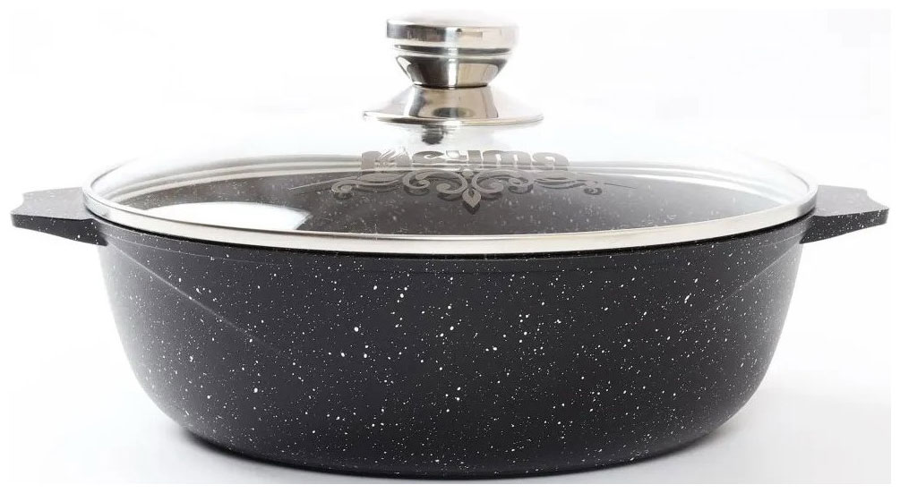 Жаровня индукционная Мечта Гранит black. Induction Pro. 4л (28 см), арт. 34802И