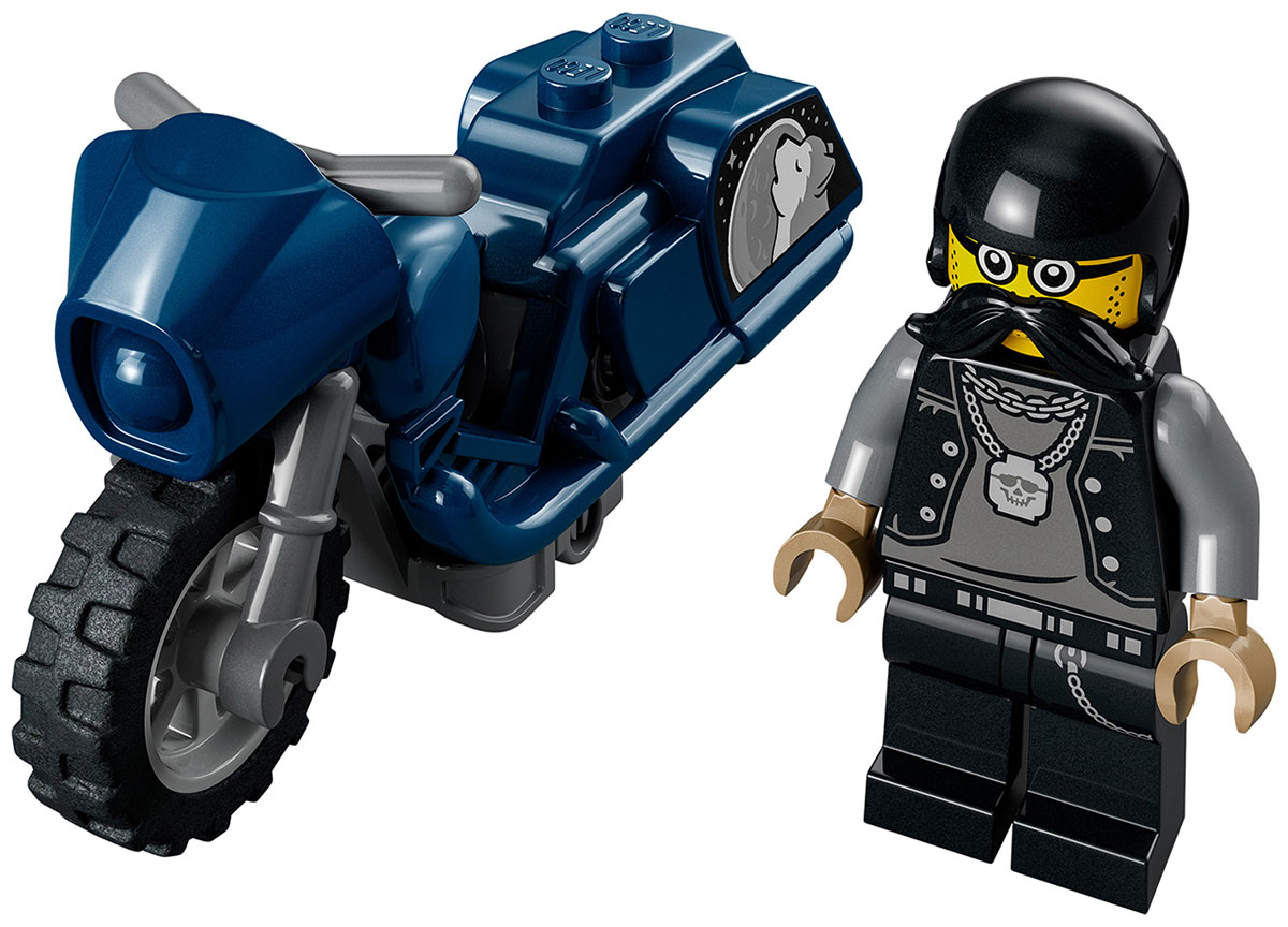 Конструктор Lego City, Туристический трюковой мотоцикл (60331)