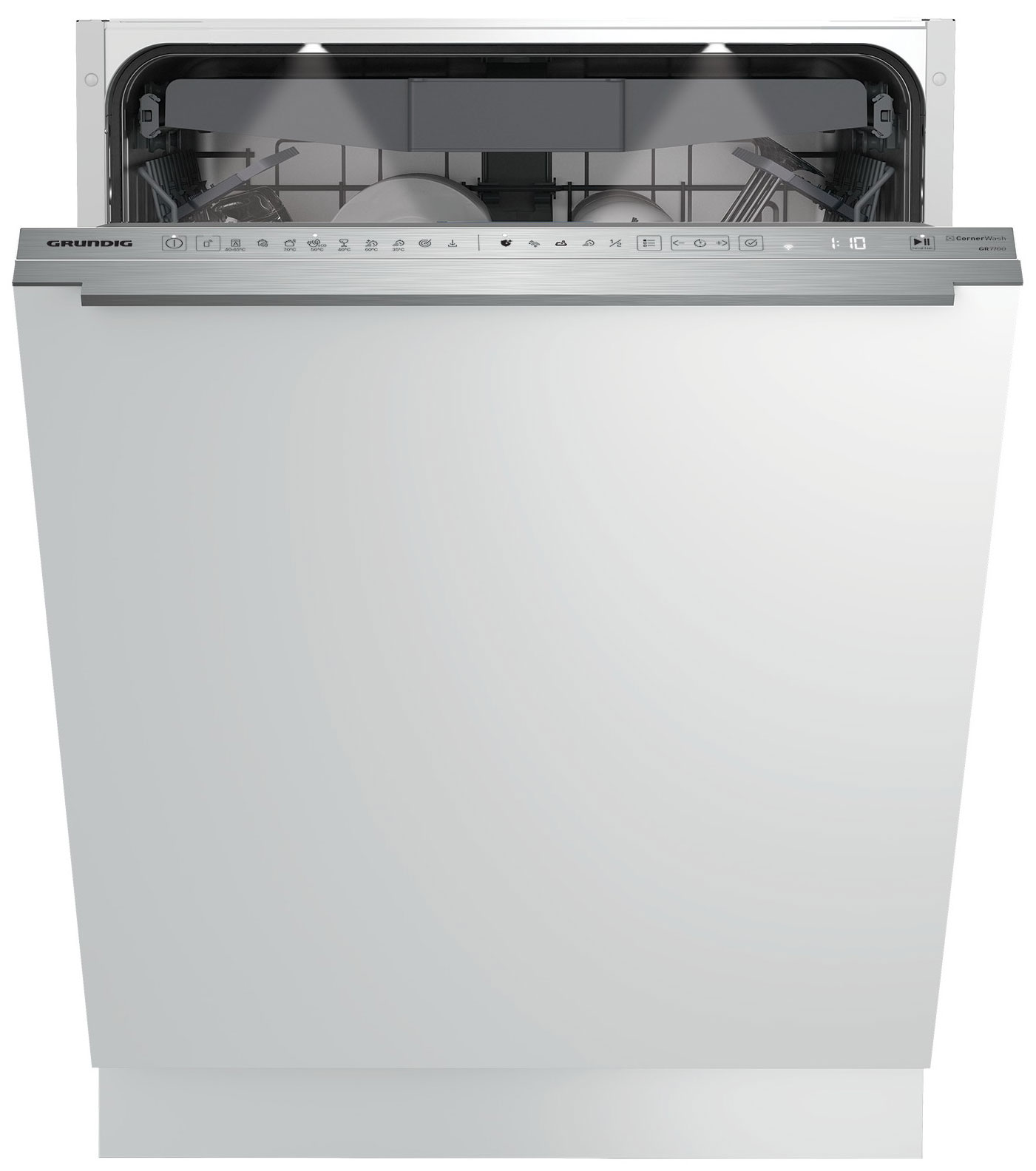Встраиваемая посудомоечная машина Grundig GNVP4551PW, 15 комплектов