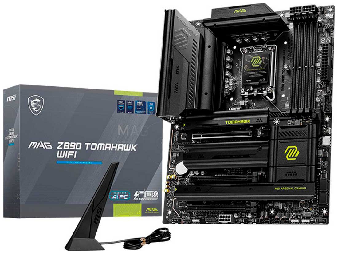 Материнская плата MSI MAG Z890 TOMAHAWK WIFI (LGA1851, ATX)
