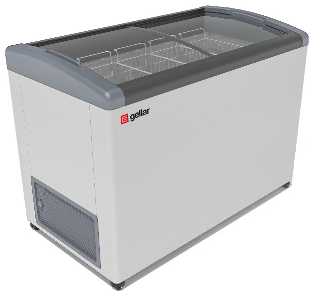 Морозильный ларь Gellar FG 500 E серый
